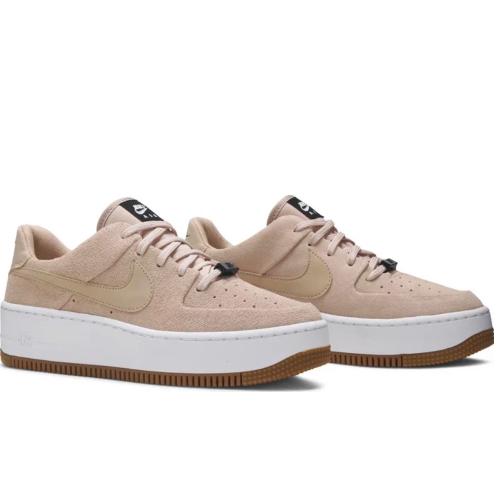 Nike Air Force 1 Low Platform Bio Beige - 9.5